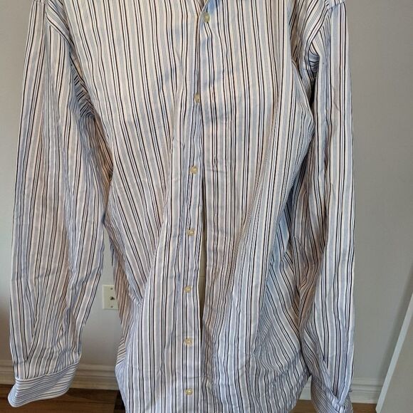 ETRO - stripped button up shirt - Picture 2 of 8